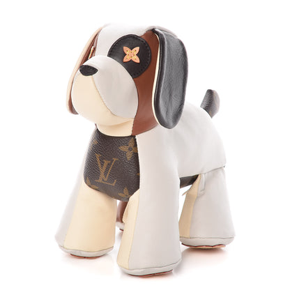 Louis Vuitton Calfskin Monogram Doudou Oscar Dog Beige 1 of 8