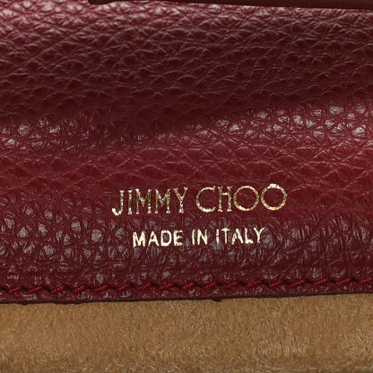 Jimmy Choo Grainy Pebbled Calfskin Rebel Crossbody Bag Pomerol 6 of 8