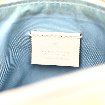 Gucci X SEGA Calfskin GUCCY Stars Mini Dome Shoulder Bag Mystic White Gold 6 of 13