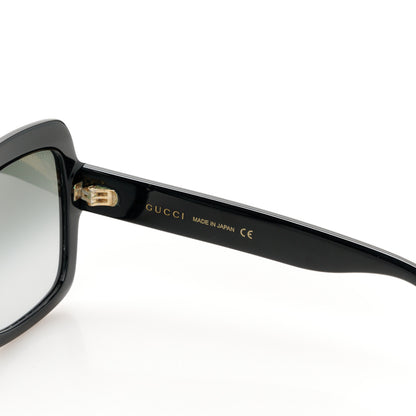 Gucci Acetate Square Frame Sunglasses GG0036S Black 6 of 9