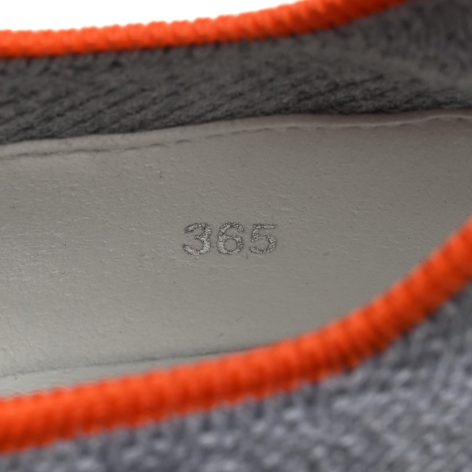 Hermes Technical Canvas Womens Flex Slip-On Sneaker 36.5 Gris Silex 7 of 8