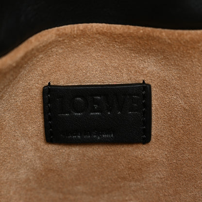 Loewe Nappa Medium Flamenco Knot Bag Black 6 of 10