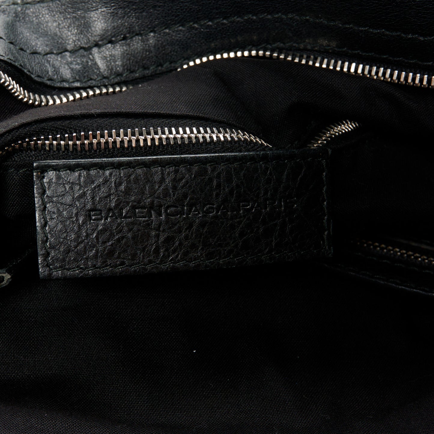 Agneau Giant 12 Silver Hardware Velo Black