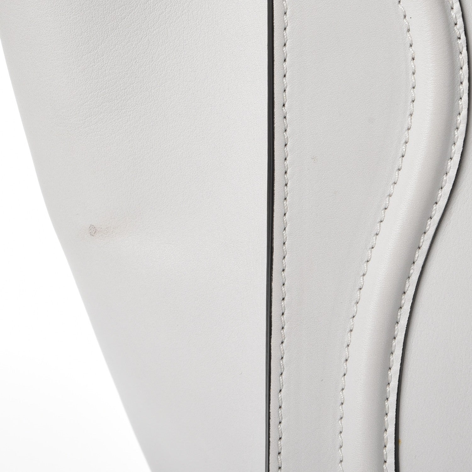 Celine Smooth Calfskin Mini Luggage White 7 of 12