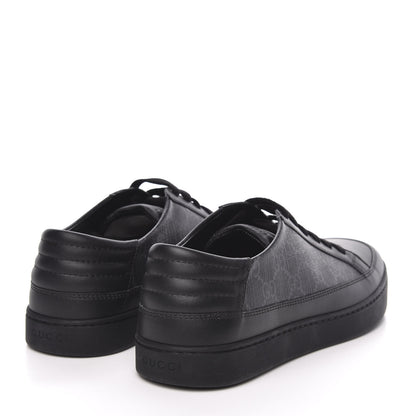 Gucci GG Supreme Monogram Mens Sneakers 8 Black 4 of 10
