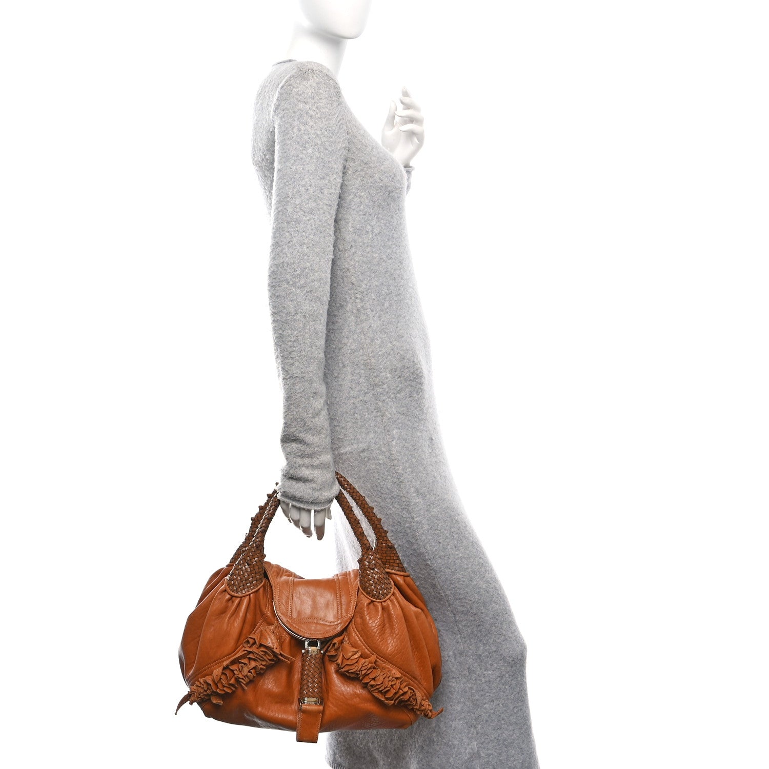 Fendi Nappa Nuvolata Wisteria Spy Honey 2 of 10