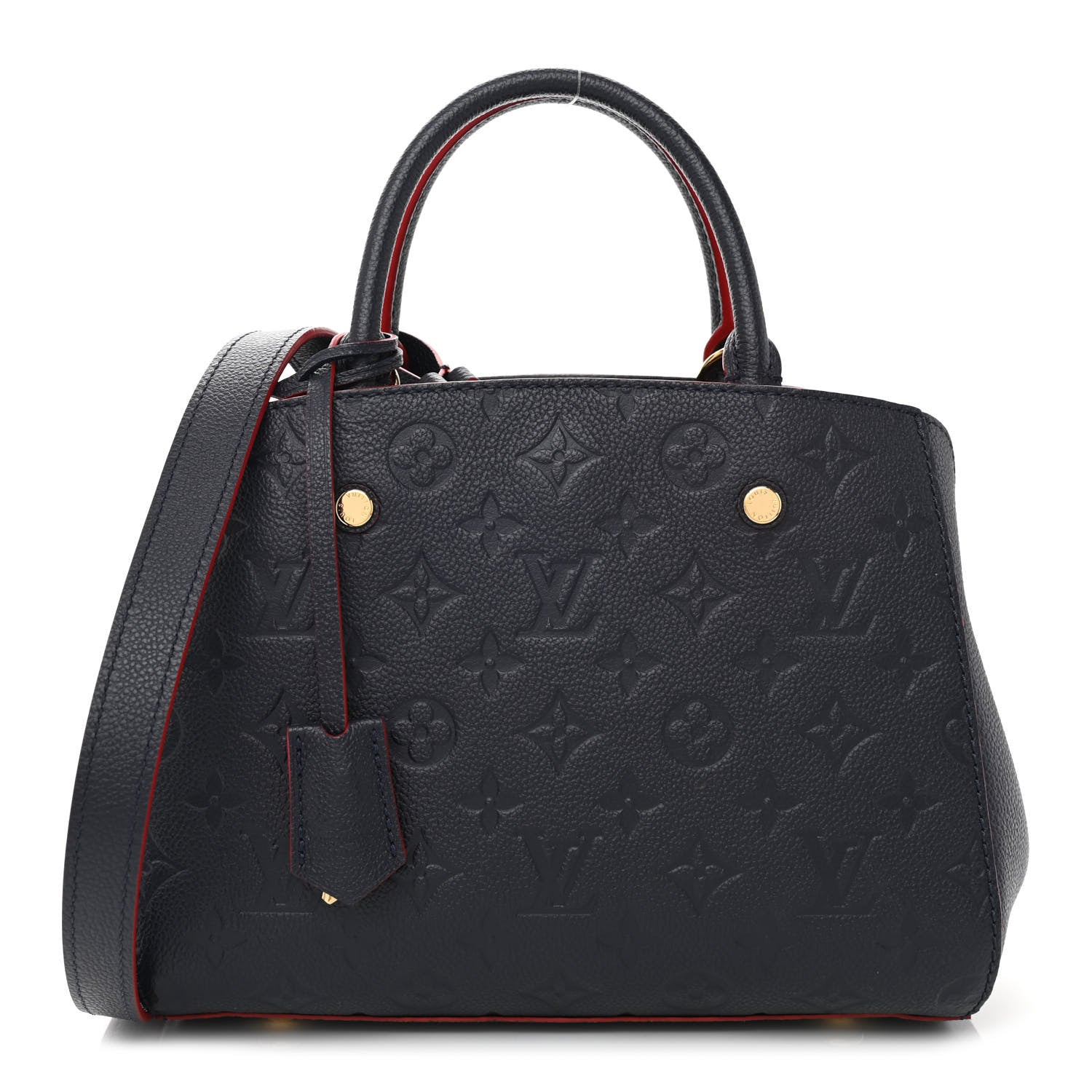 Louis Vuitton Empreinte Montaigne BB Marine Rouge 1 of 8