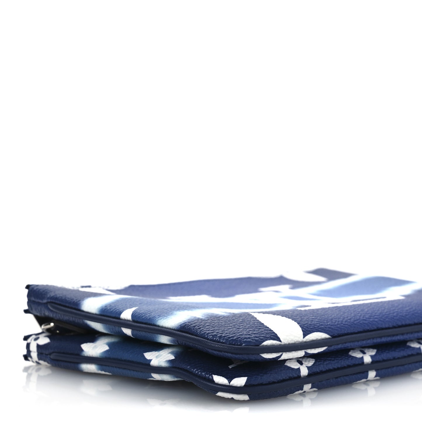 Monogram Giant Escale Double Zip Pochette Blue