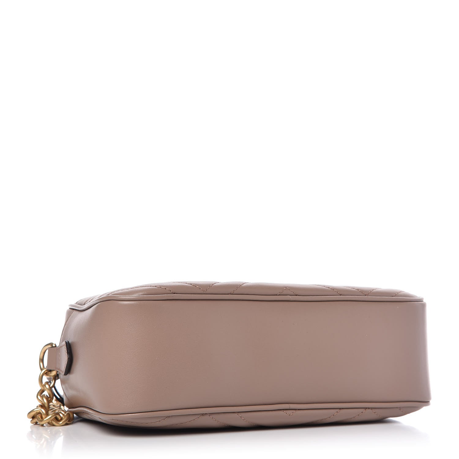 Gucci Calfskin Matelasse Small GG Marmont Chain Shoulder Bag Porcelain Rose 4 of 9