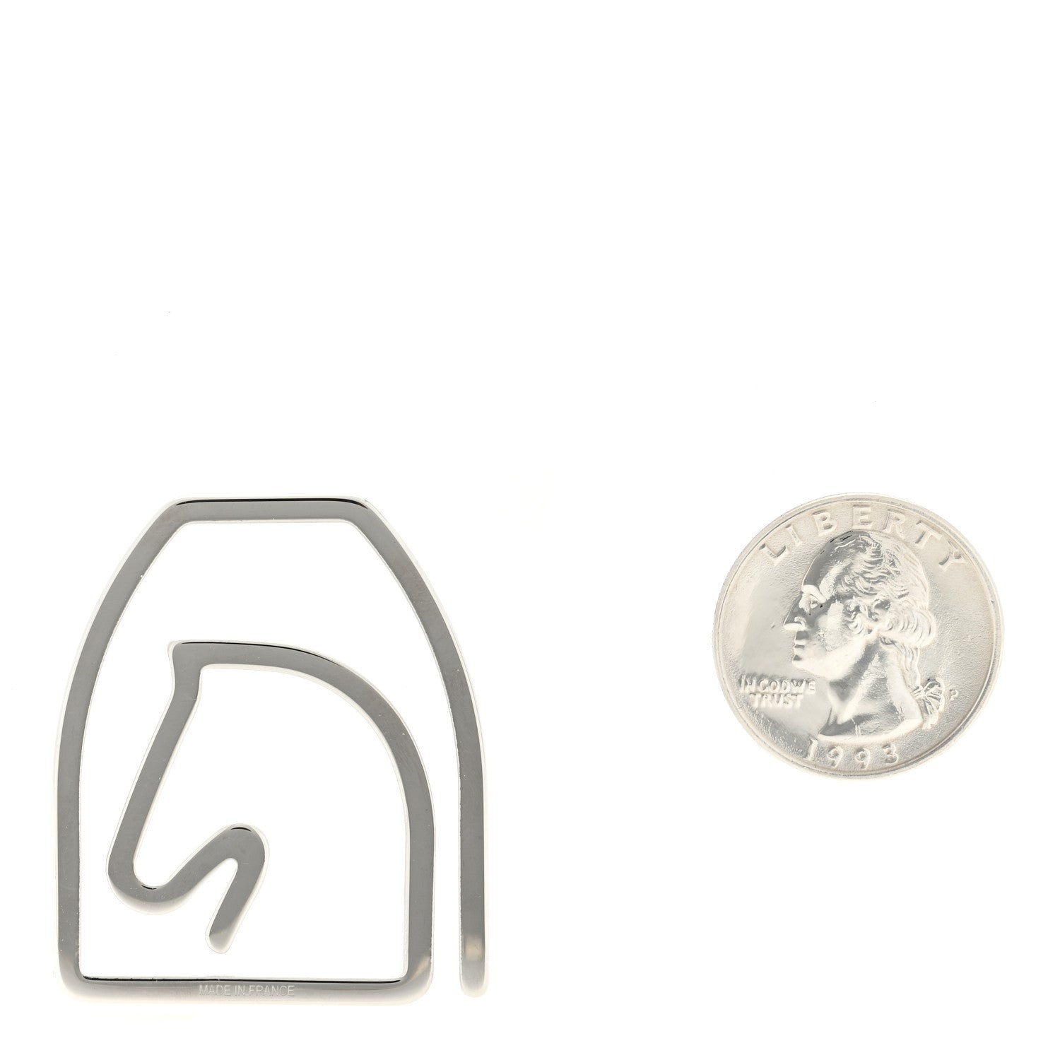 Hermes Palladium Equestre Bill Clip 2 of 3