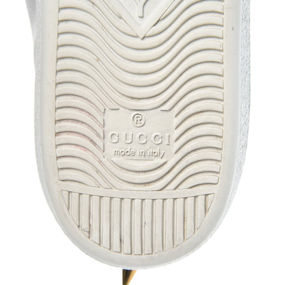 Gucci Calfskin Web Pearl Studded Womens Ace Sneakers 37.5 White 8 of 12