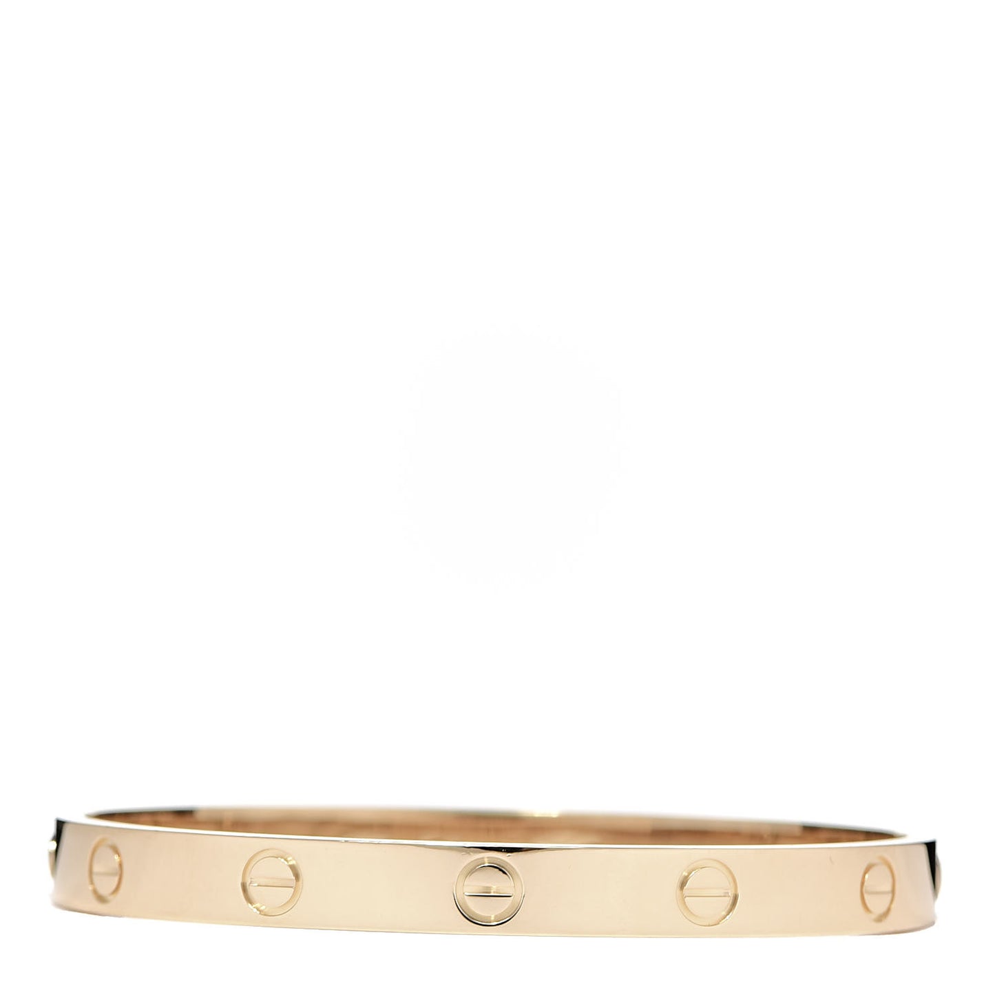 18K Yellow Gold LOVE Bracelet 17