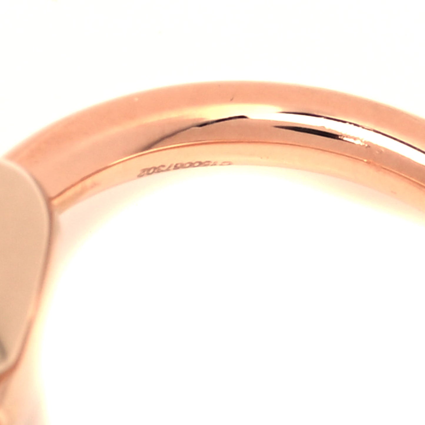 18K Rose Gold London Blue Topaz Classic Nudo Ring 56 7.5