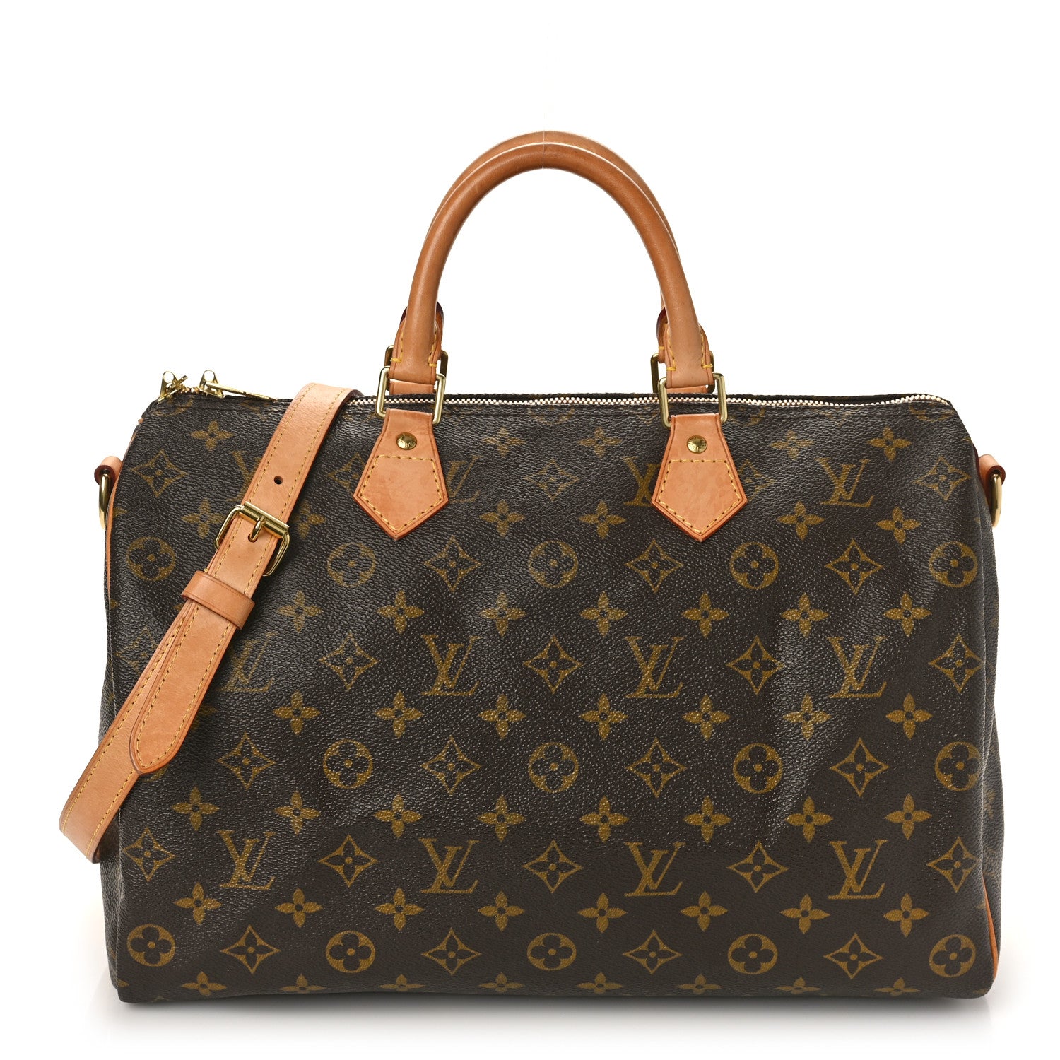 Louis Vuitton Monogram Speedy Bandouliere 35 1 of 10