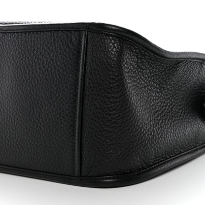 Prada Vitello Daino Hobo Messenger Bag Black 10 of 11