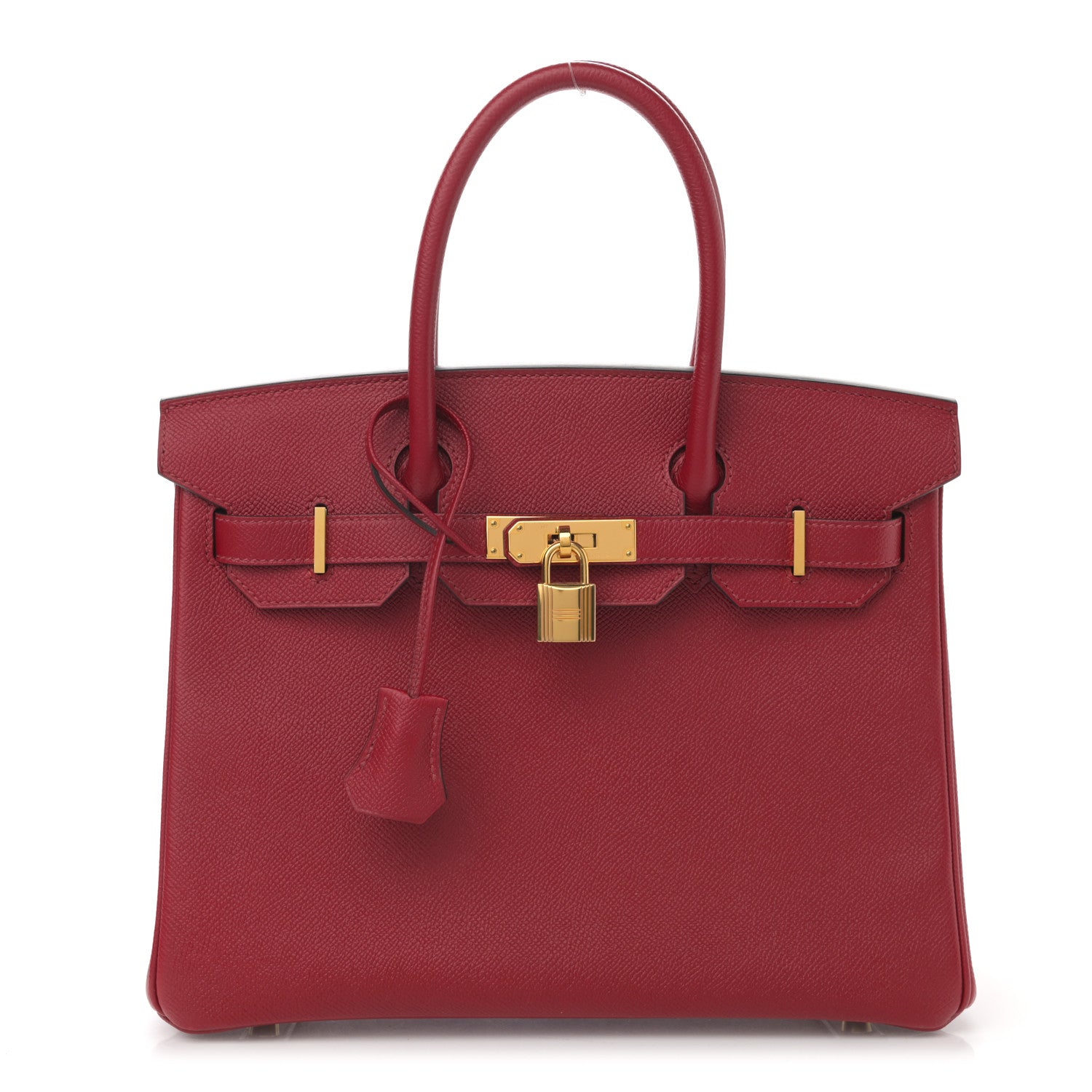 Hermes Epsom Birkin 30 Rouge Grenat 1 of 14