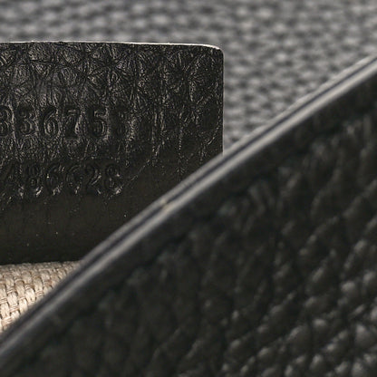 Gucci Pebbled Calfskin Medium Soho Clutch Black 8 of 9