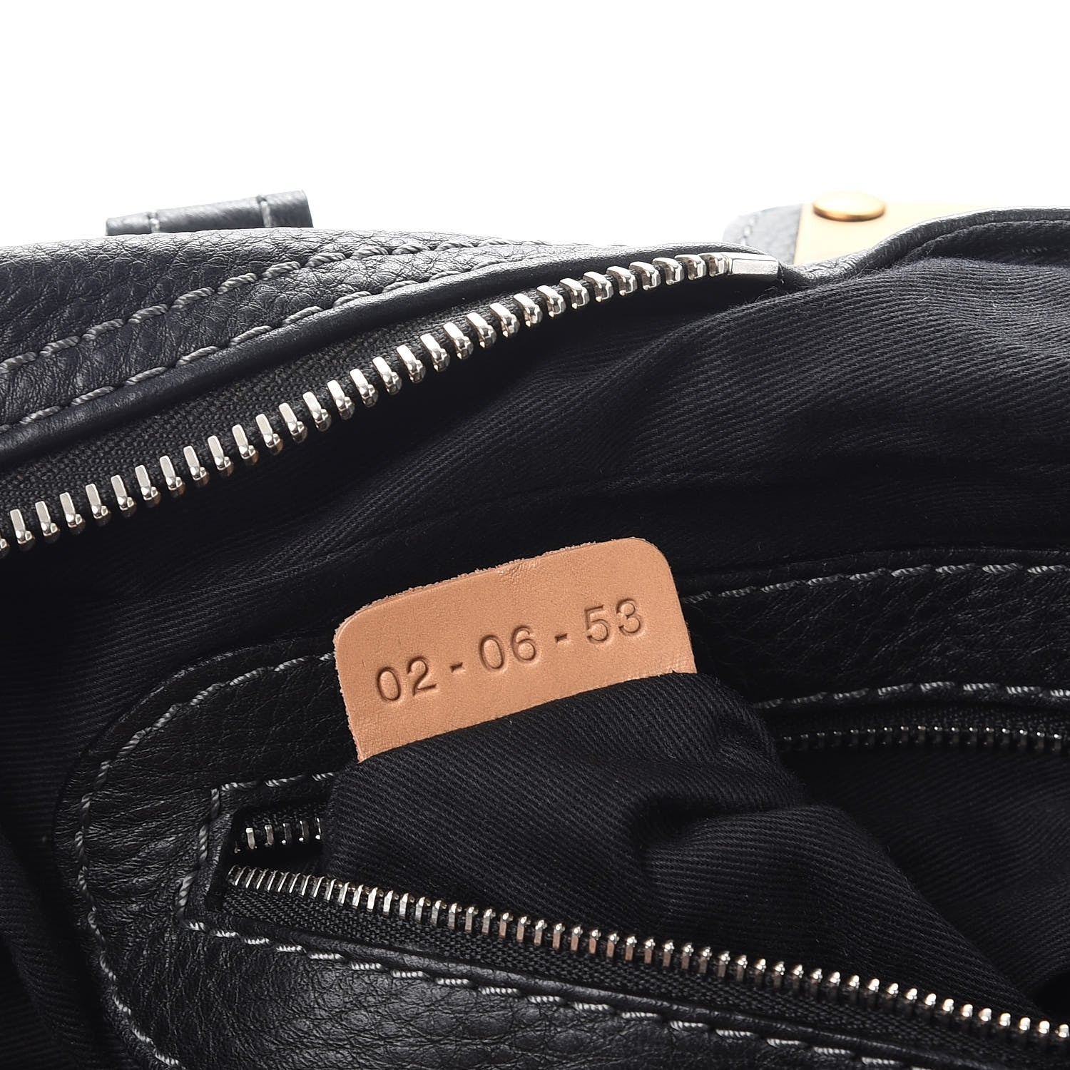 Chloe Calfskin Paddington Satchel Black 7 of 12