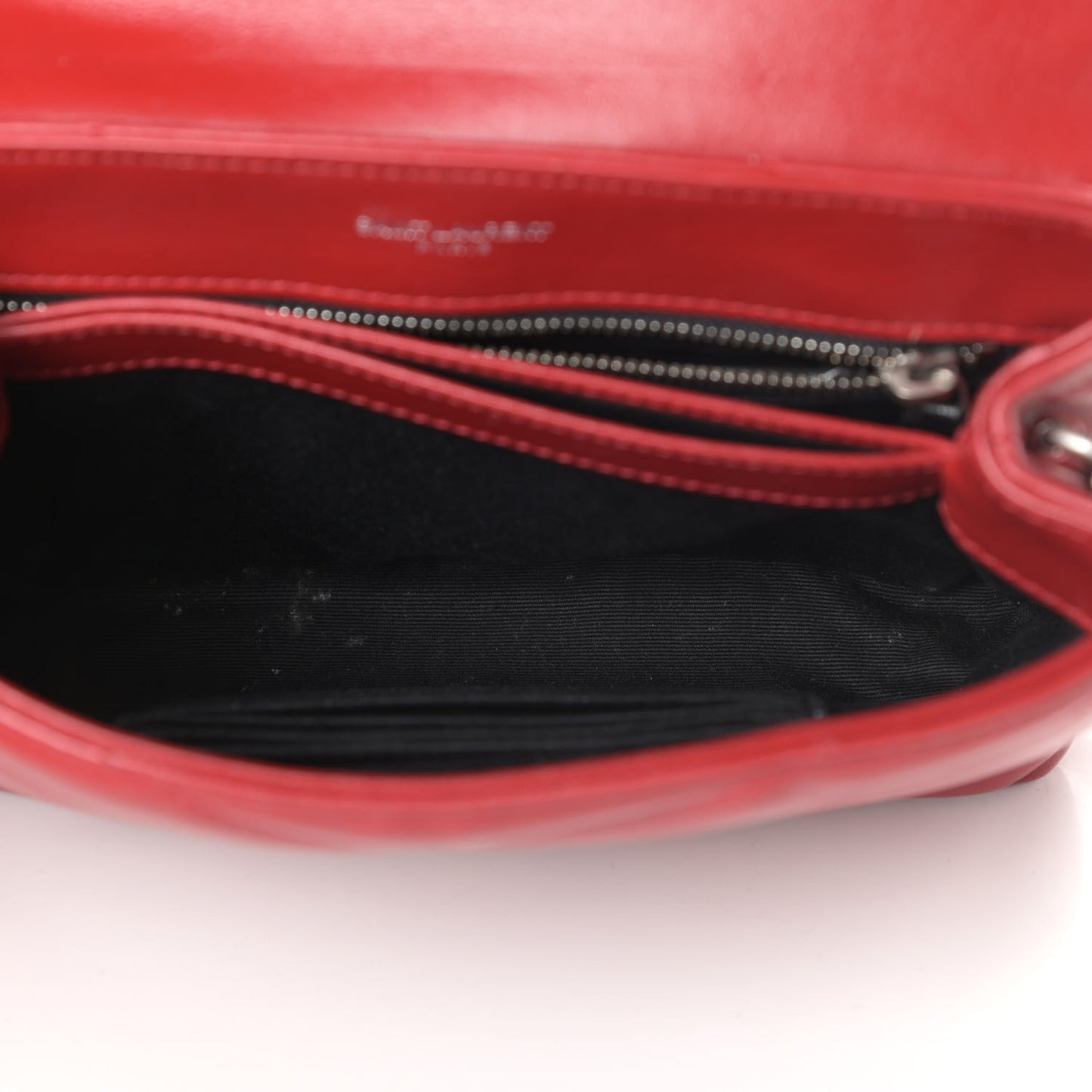 Calfskin Y Quilted Monogram Toy Loulou Crossbody Bag Rouge Eros