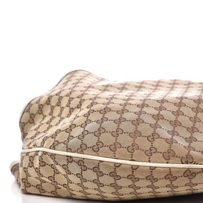 Gucci Monogram Large Wave Hobo Off White 14 of 19