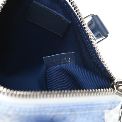 Louis Vuitton Monogram Watercolor Keepall XS Blue 7 of 11