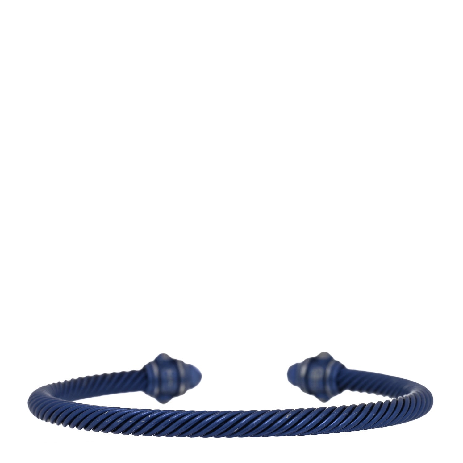 David Yurman Aluminum 5mm Renaissance Bracelet Blue 2 of 3