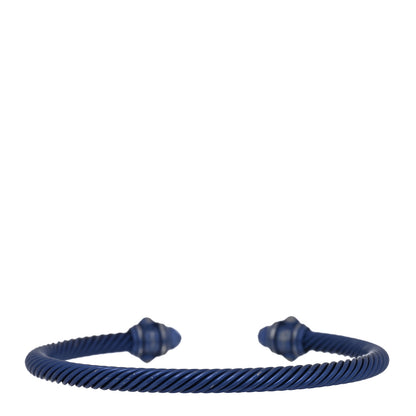 David Yurman Aluminum 5mm Renaissance Bracelet Blue 2 of 3