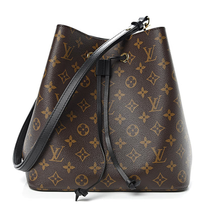 Louis Vuitton Monogram Neonoe MM Black 1 of 10