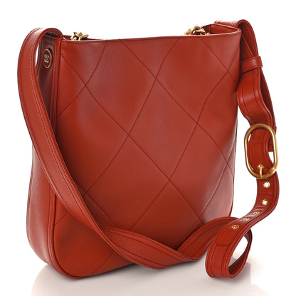 Chanel Calfskin Stitched Easy Mood Hobo Brown 2 of 9