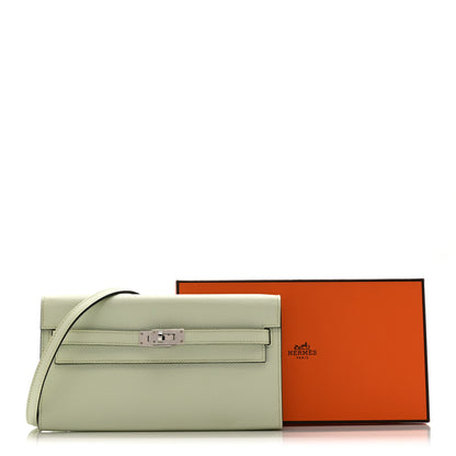 Hermes Epsom Kelly Wallet To Go Vert Fizz 11 of 11