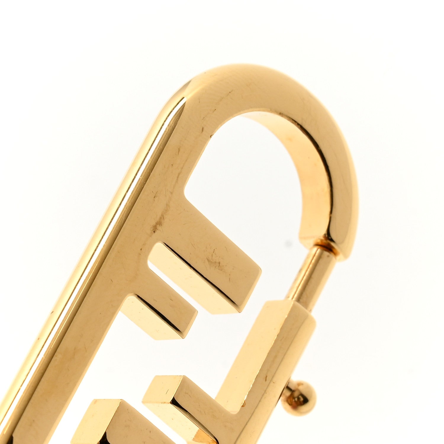 Fendi Metal O'Lock Strap You Gold 4 of 5