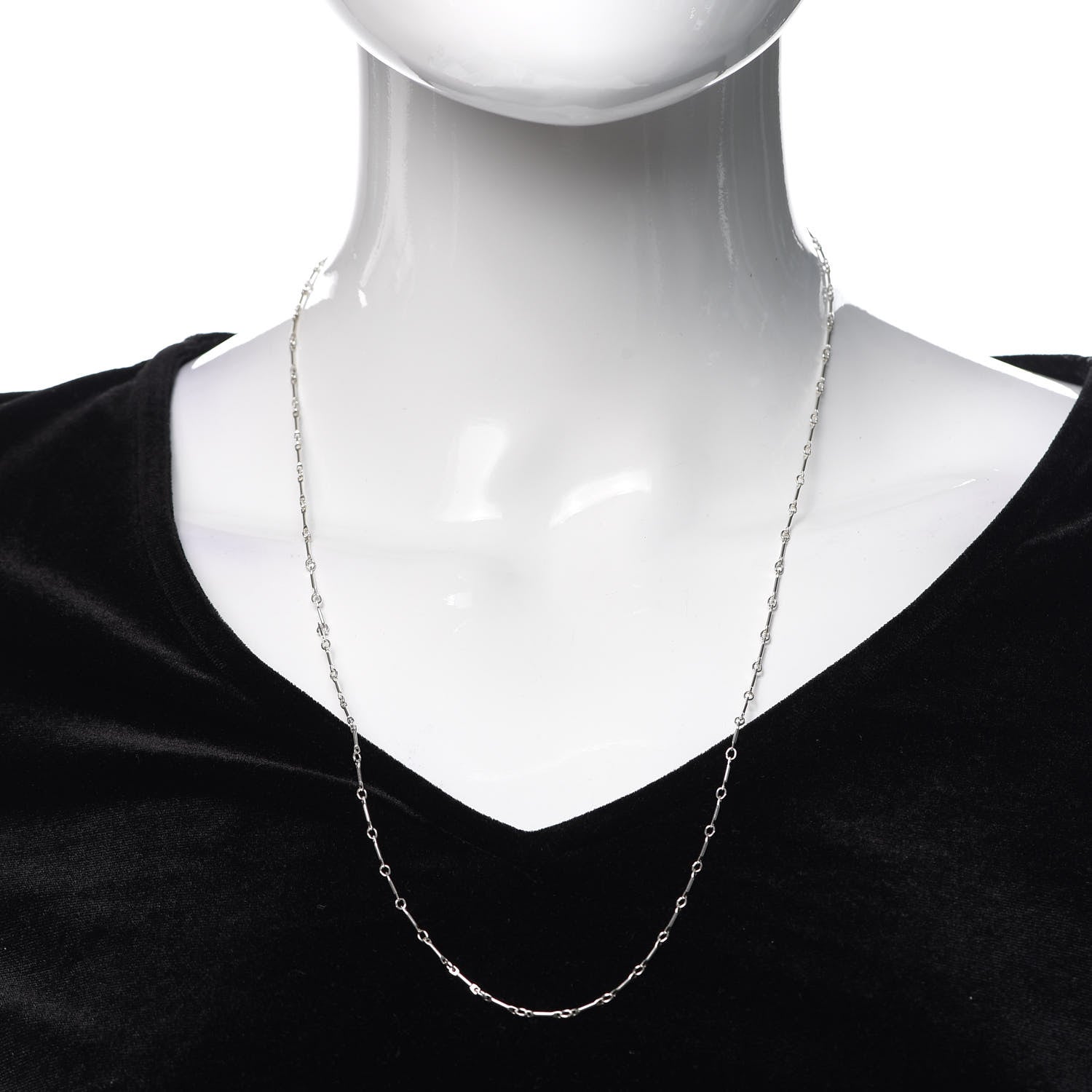 Tiffany Sterling Silver Chain Necklace 24" 2 of 4