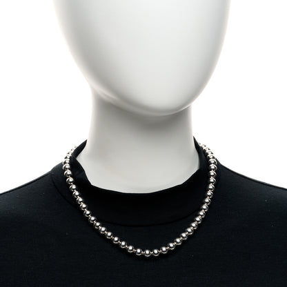 Tiffany Sterling Silver 8mm Hardwear Ball Necklace 2 of 4