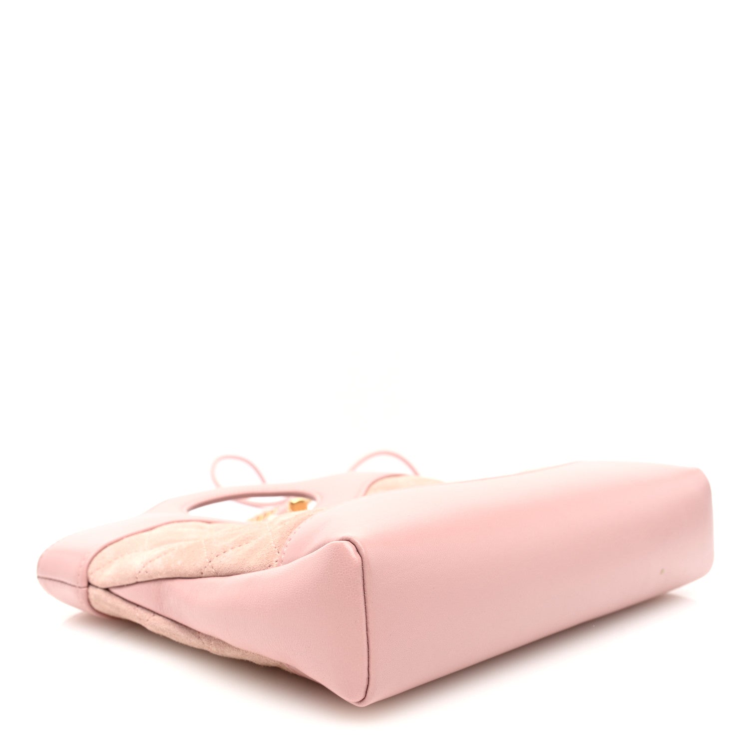 Chanel Calfskin Suede Quilted Mini 31 Shopping Bag Light Pink 4 of 10