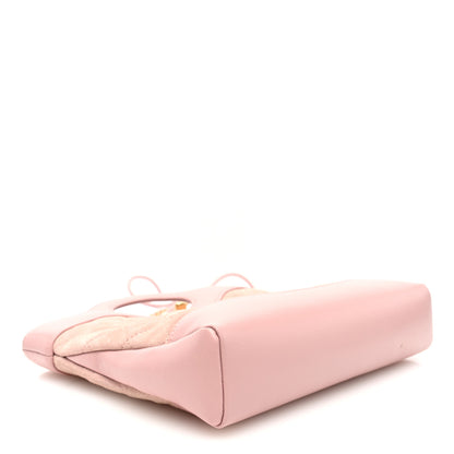 Chanel Calfskin Suede Quilted Mini 31 Shopping Bag Light Pink 4 of 10