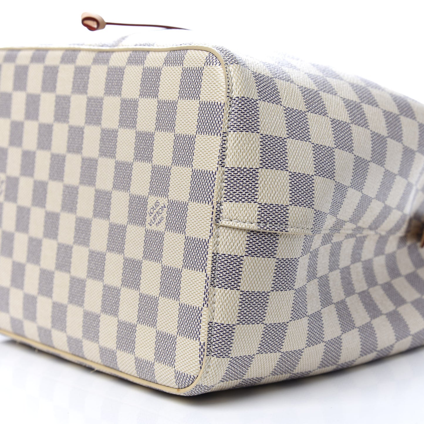 Damier Azur Braided Neonoe MM Peach Cream