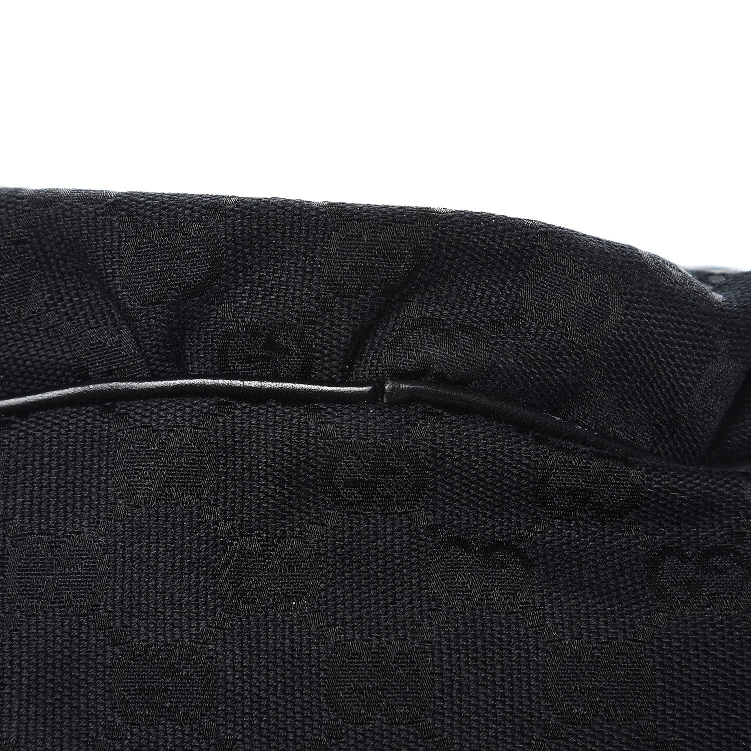 Gucci Monogram Medium Jockey Tote Black 8 of 8