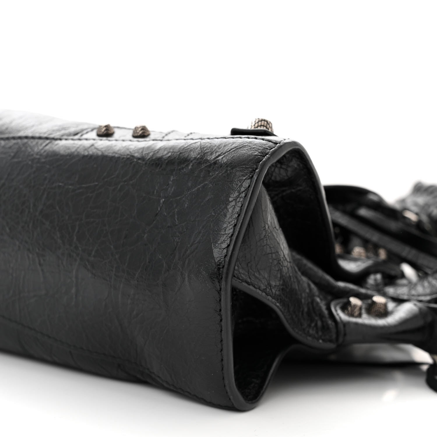 Balenciaga Agneau Arena Neo Cagole Handbag XS Black 10 of 11