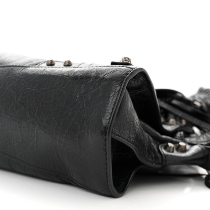 Balenciaga Agneau Arena Neo Cagole Handbag XS Black 10 of 11