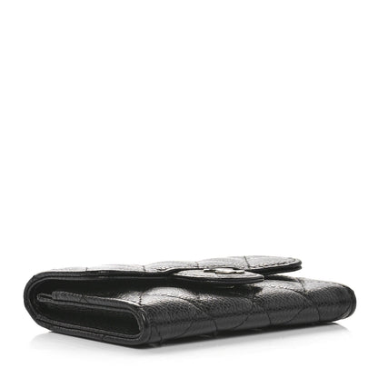 Chanel Caviar Quilted Flap Card Holder Black 4 of 10