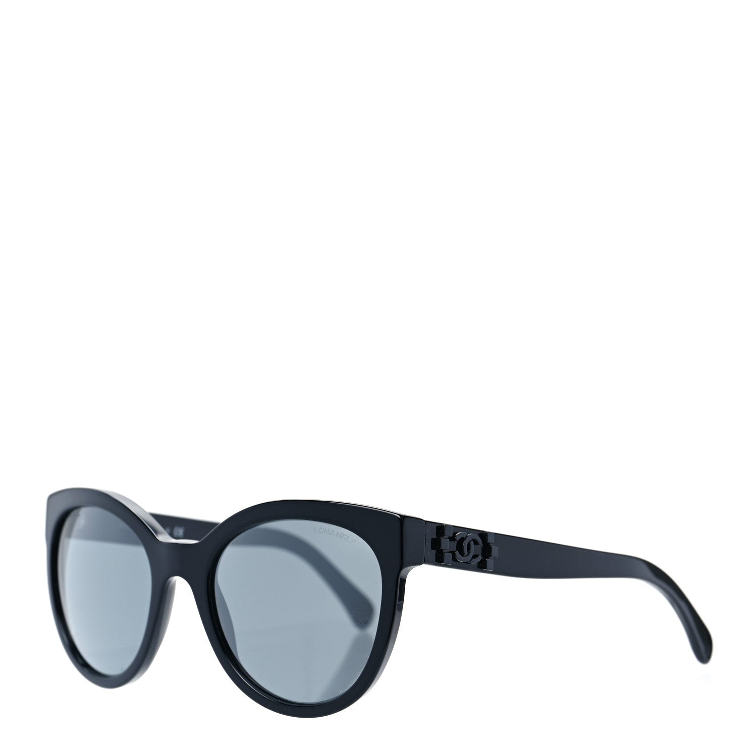 Chanel Acetate Pantos Signature CC Sunglasses 5315 Black 1 of 6