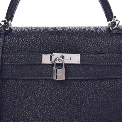 Hermes Togo Kelly Retourne 32 Indigo 6 of 11