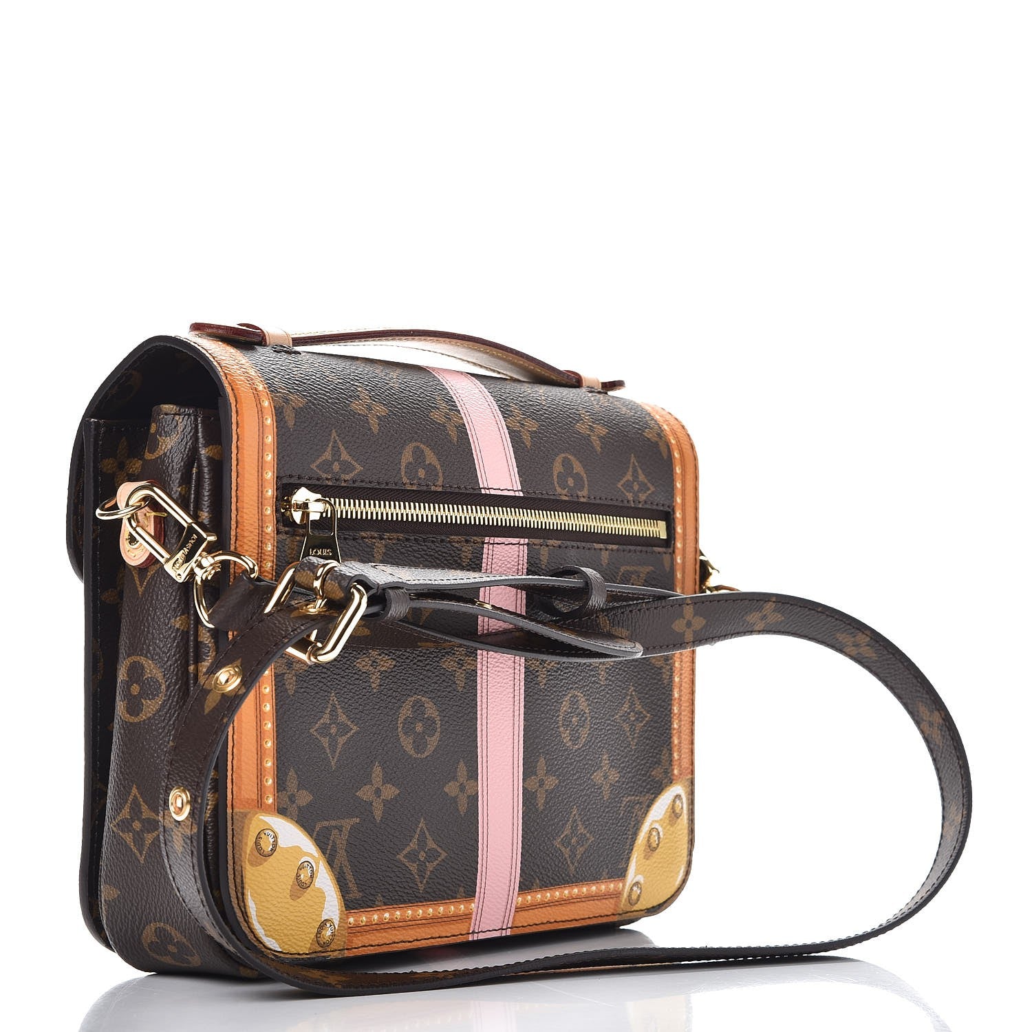 Louis Vuitton Monogram Summer Trunks Pochette Metis 3 of 7