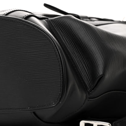Louis Vuitton Epi Christopher Backpack PM Black 10 of 10