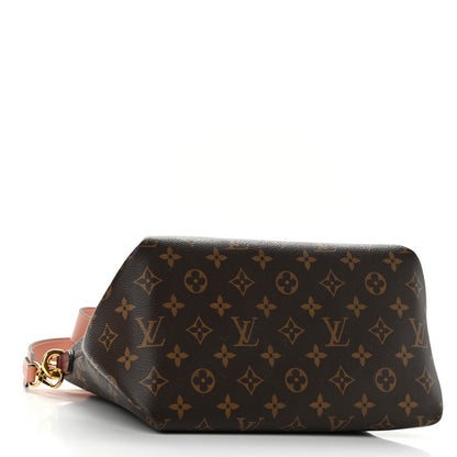 Louis Vuitton Monogram Beaubourg Hobo Mini Bordeaux Red Peach Safran Blue Jean Blue 3 of 8