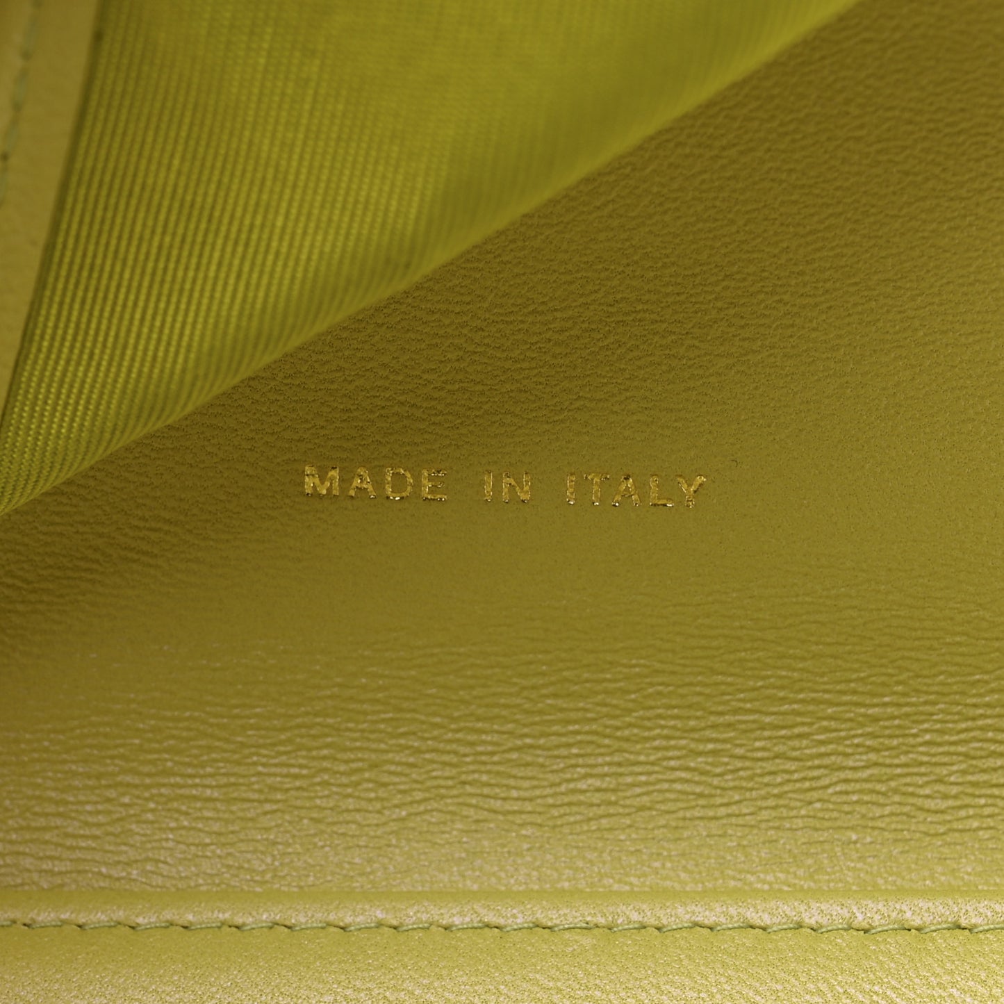 Patent Quilted Compact Boy Wallet Yellow