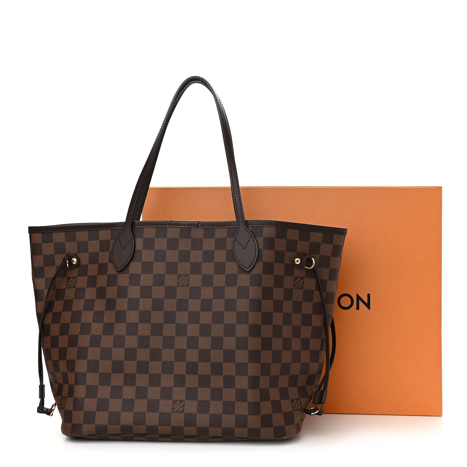 Louis Vuitton Damier Ebene Neo Neverfull MM Rose Ballerine 12 of 12
