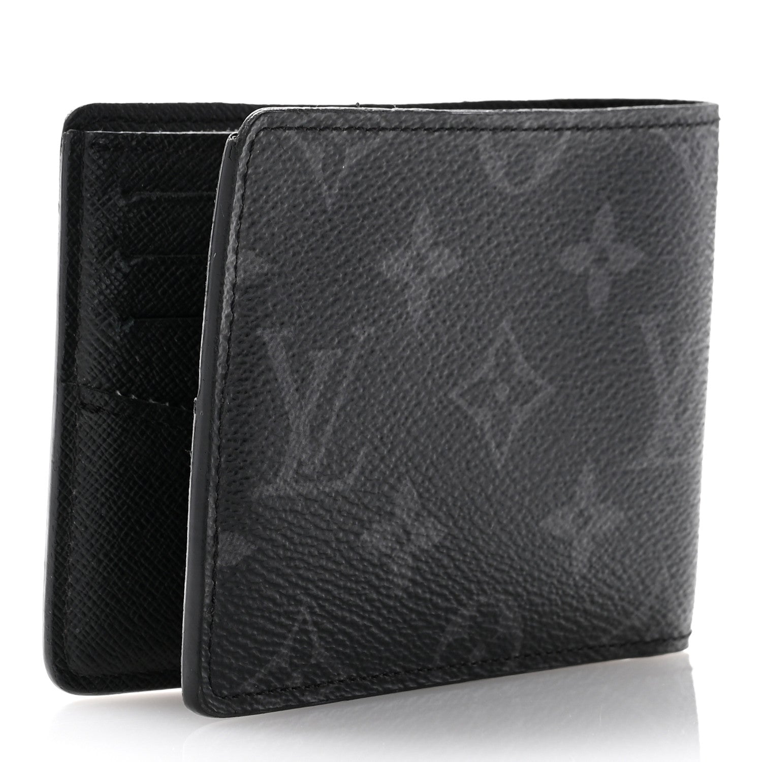 Louis Vuitton Monogram Eclipse Slender Wallet 3 of 9