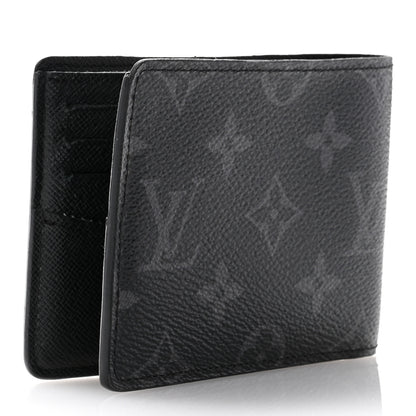 Louis Vuitton Monogram Eclipse Slender Wallet 3 of 9