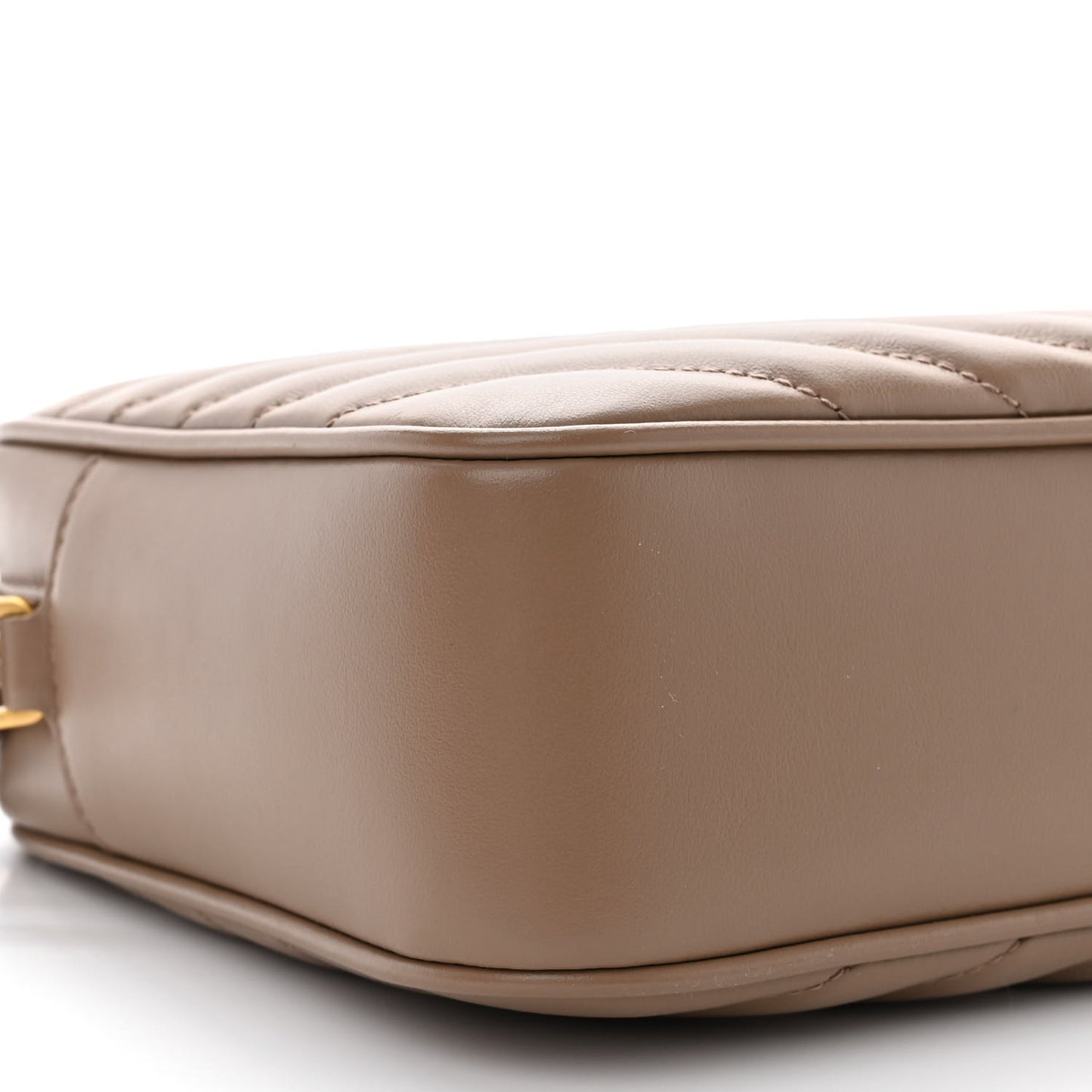 Calfskin Matelasse Monogram Lou Camera Bag Taupe